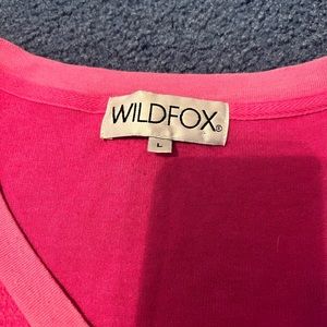 Wild fox sweatshirt. Size large
